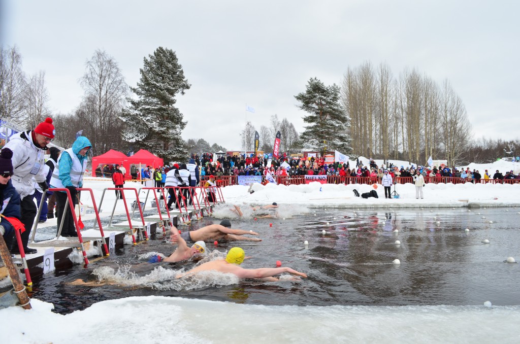Ice Swimming World Championships in Rovaniemi