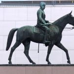 equestrian statue of Mannerheim