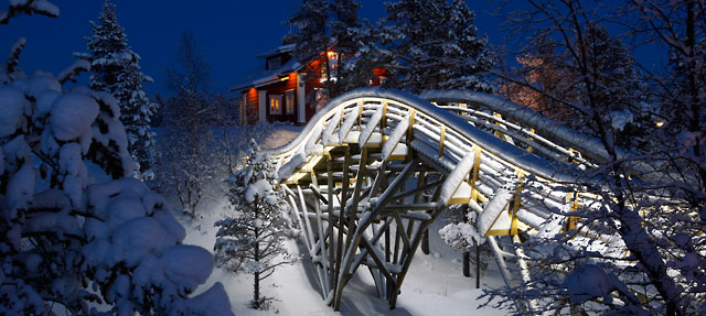 Gold Creek Bridge © Santa’s Resort – Saariselkä – Lapland – Finland