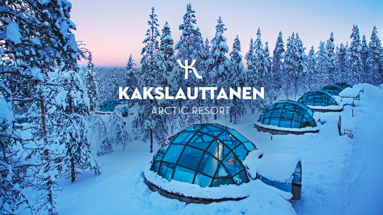 Kakslauttanen Arctic Resort Glass igloos