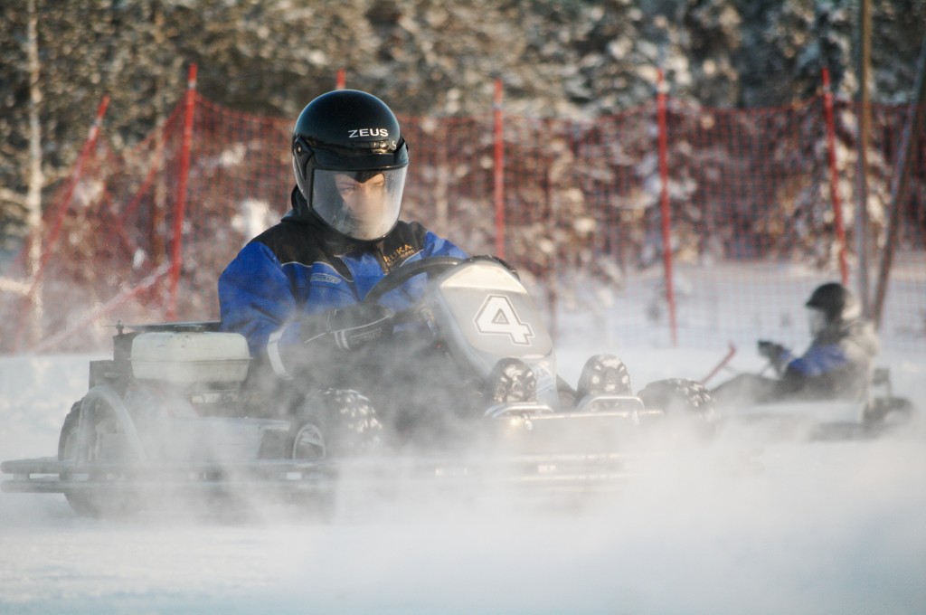 Ice Karting in Lapland