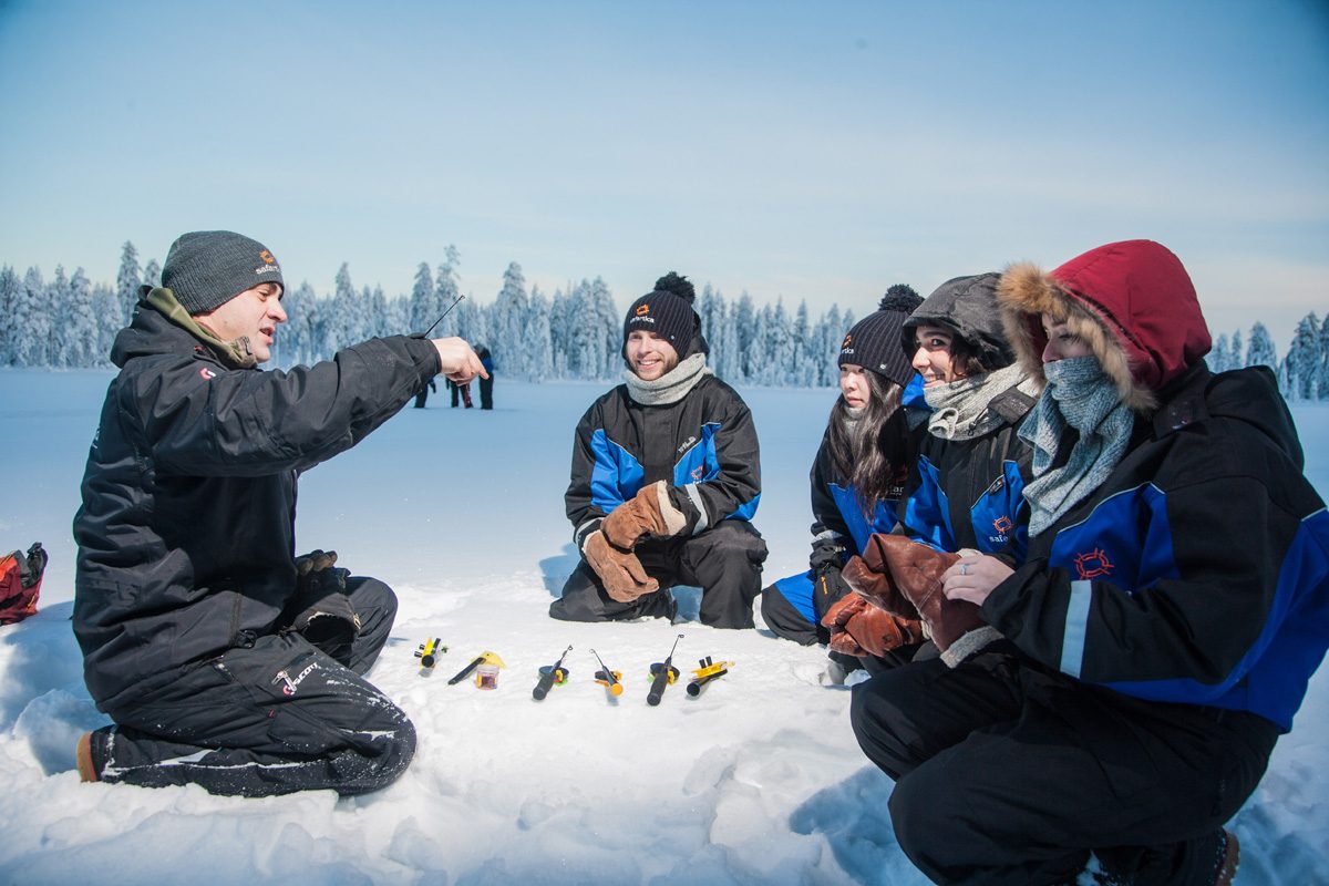 Snowmobiling, Ice-Fishing & Tasty Food Tour in Rovaniemi Rovaniemi ...
