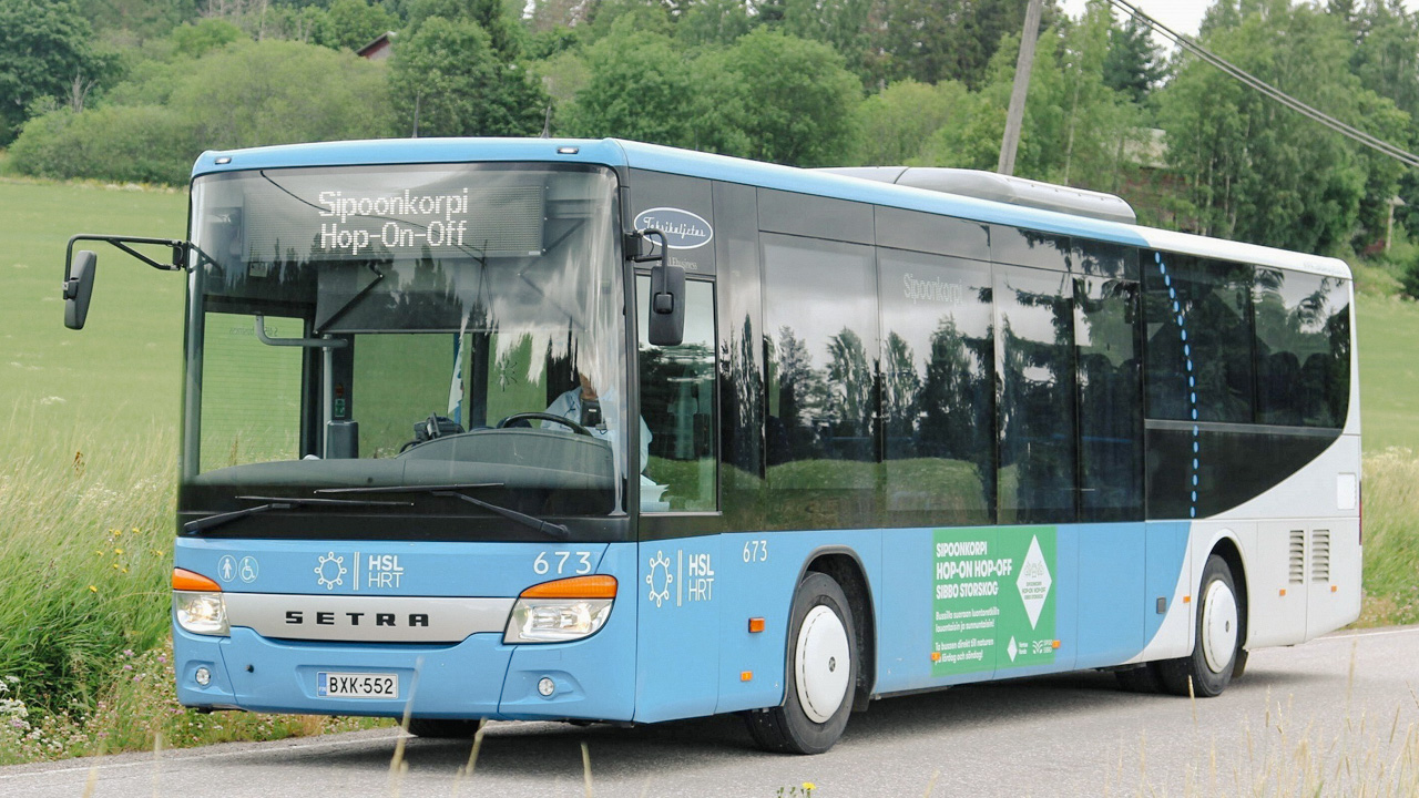 Sipoonkorpi Hop-On Hop-Off bus